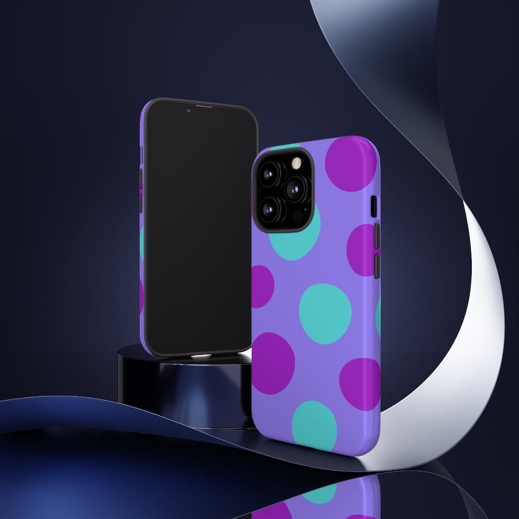 Purple Polkadot Phone Case