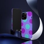 Load image into Gallery viewer, Purple Polkadot Phone Case
