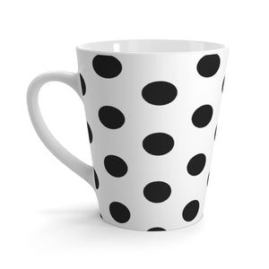 Black Polka Dot Mug