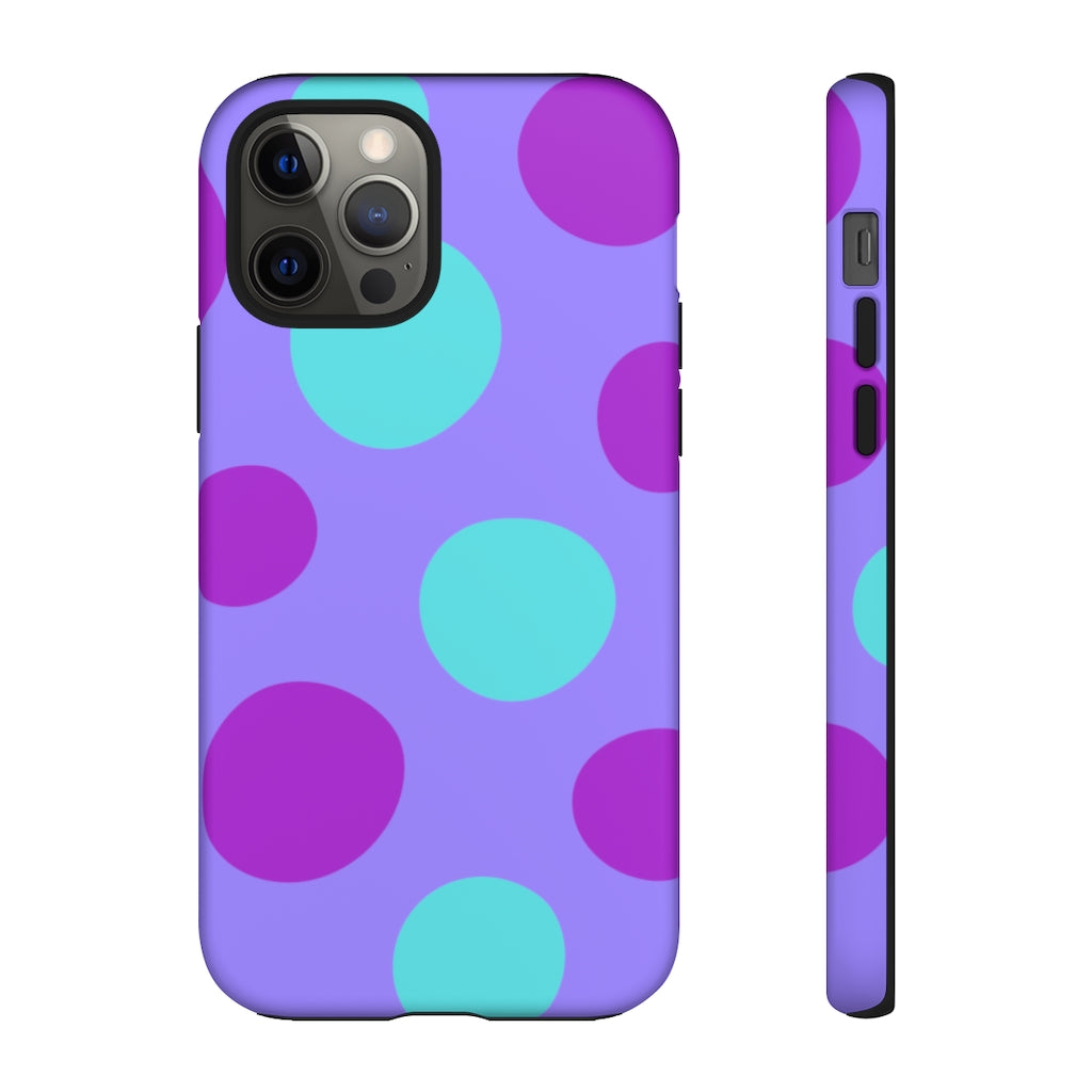 Purple Polkadot Phone Case