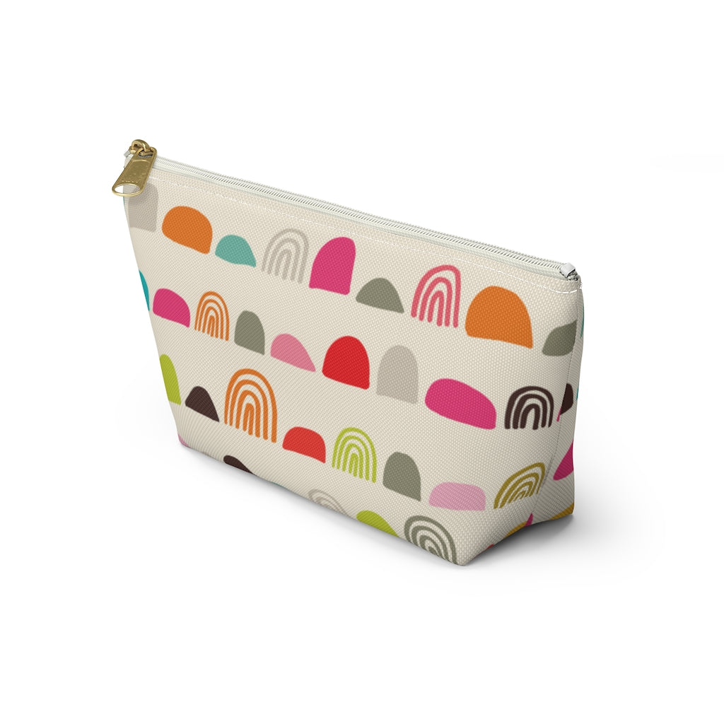 Abstract Rainbow Accessory Pouch