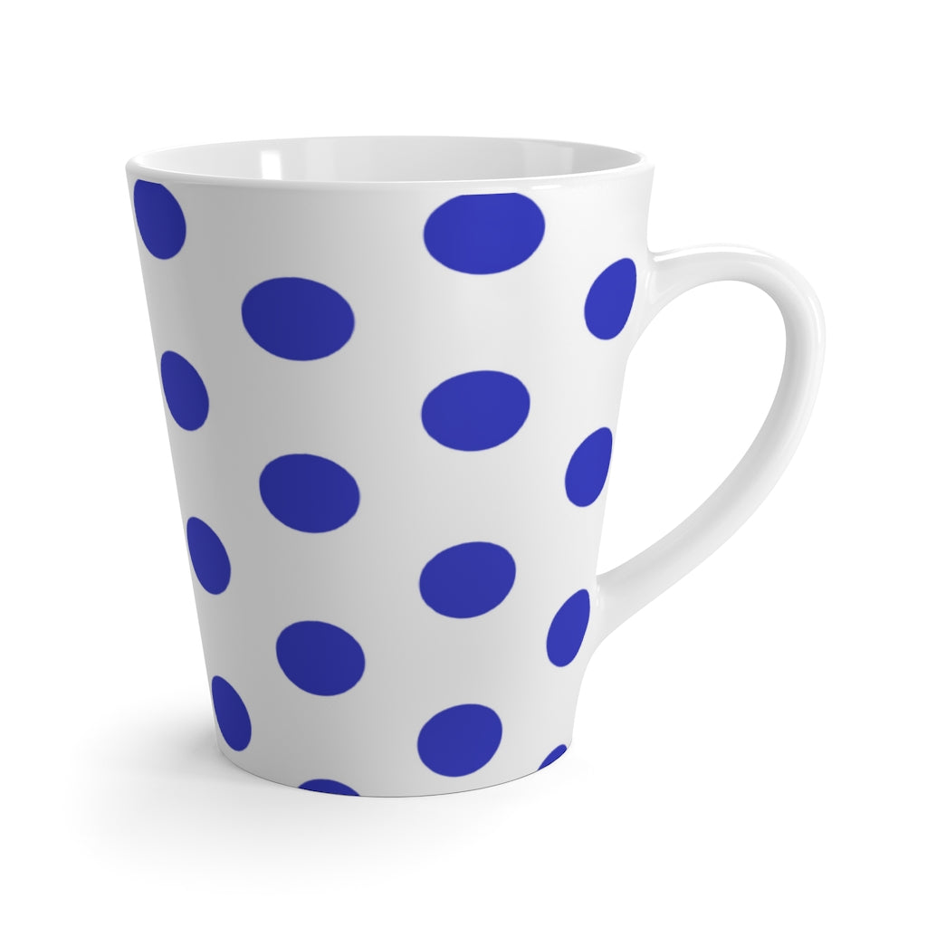 Blue Polka Dot Mug