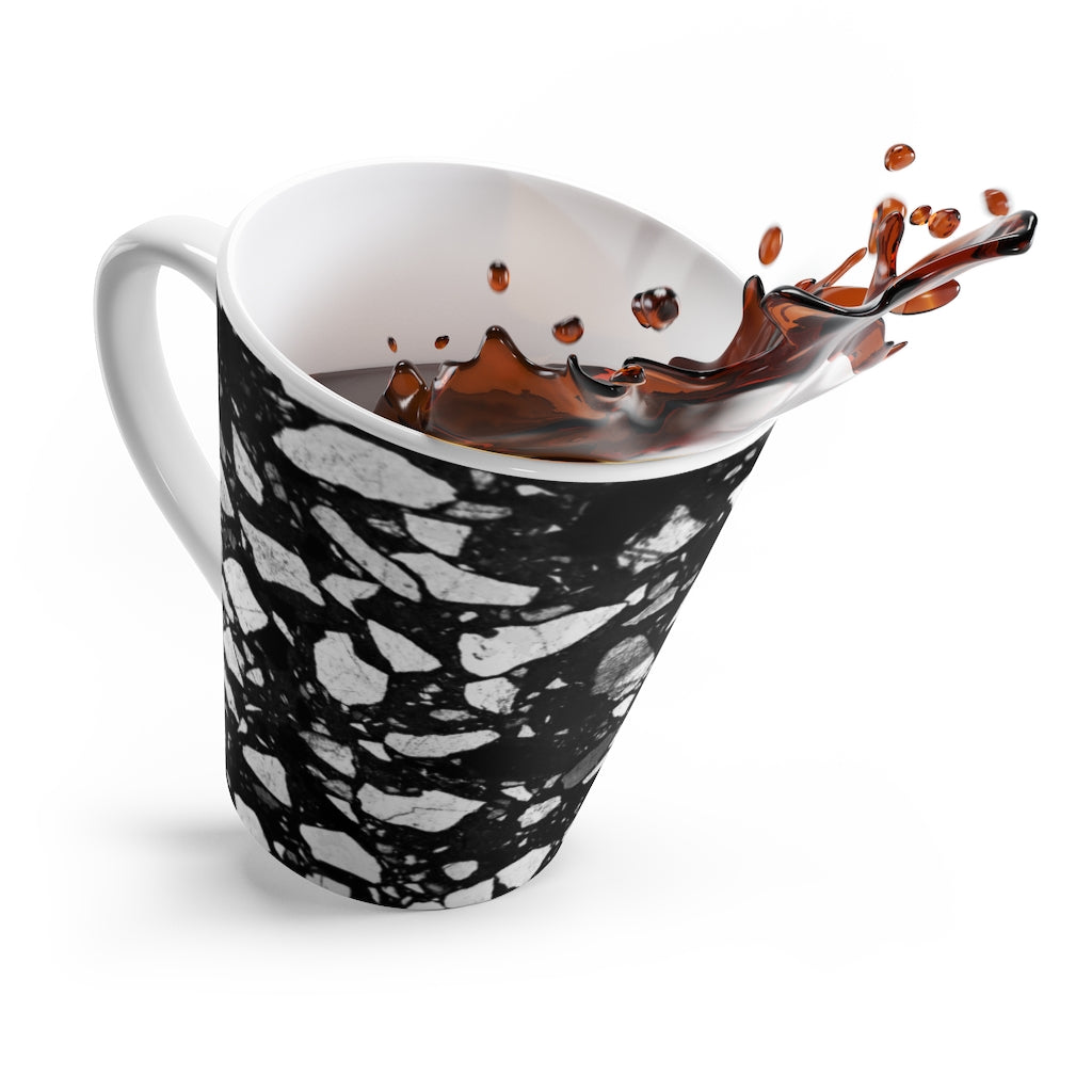 Black Terrazzo Mug