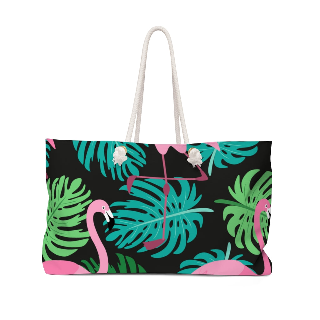 Flamingo Garden Tote Bag