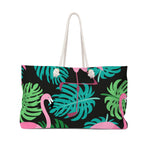 Load image into Gallery viewer, Flamingo Garden Tote Bag
