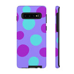 Load image into Gallery viewer, Purple Polkadot Phone Case
