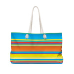 Load image into Gallery viewer, Bright Stripe Tote Bag
