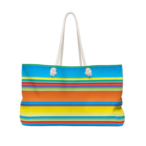 Bright Stripe Tote Bag