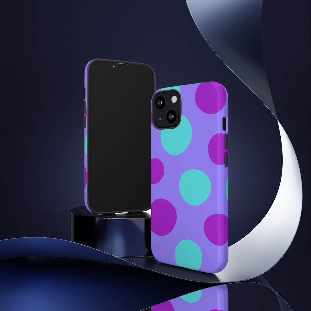 Purple Polkadot Phone Case