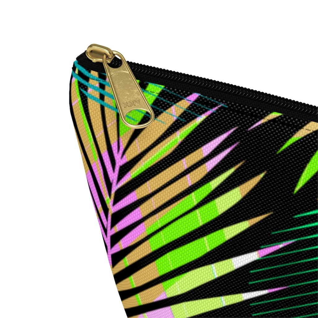 Neon Palms Accessory Pouch