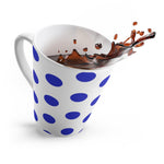 Load image into Gallery viewer, Blue Polka Dot Mug
