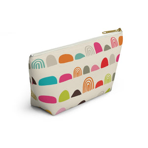 Abstract Rainbow Accessory Pouch