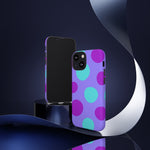 Load image into Gallery viewer, Purple Polkadot Phone Case
