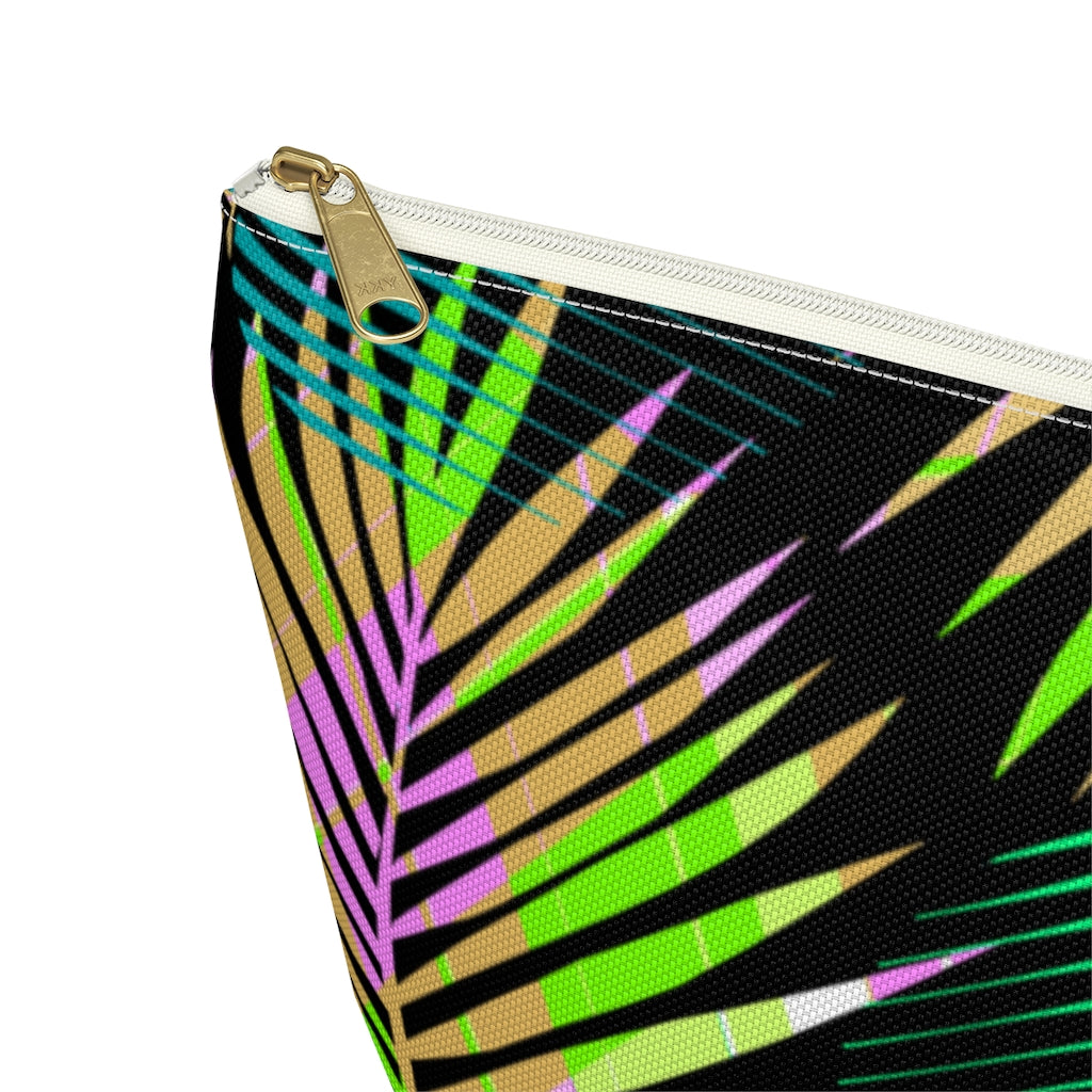 Neon Palms Accessory Pouch