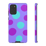 Load image into Gallery viewer, Purple Polkadot Phone Case
