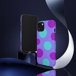 Load image into Gallery viewer, Purple Polkadot Phone Case
