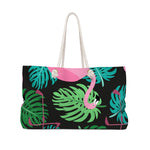 Load image into Gallery viewer, Flamingo Garden Tote Bag
