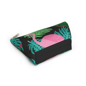 Flamingo Garden Accessory Pouch