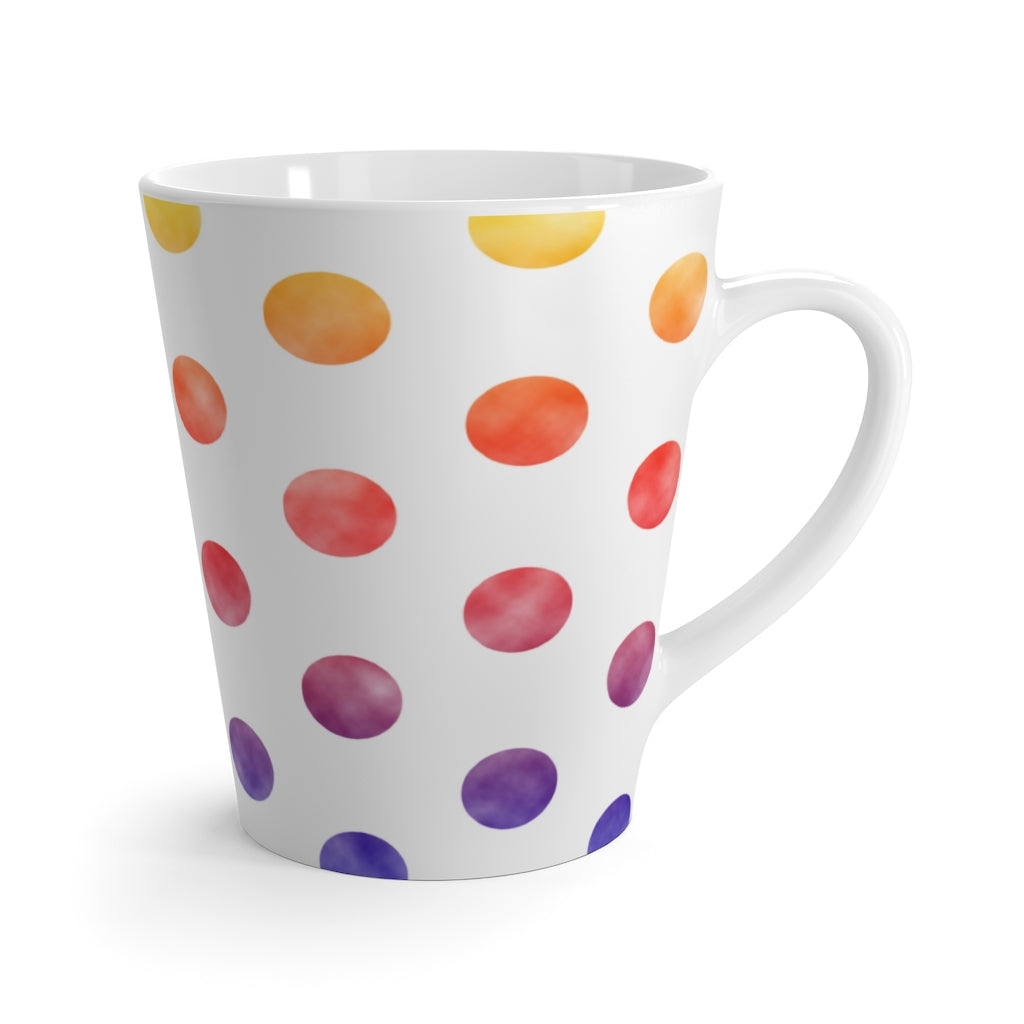 Rainbow Polka Dot Mug