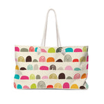 Load image into Gallery viewer, Abstract Rainbow Tote Bag
