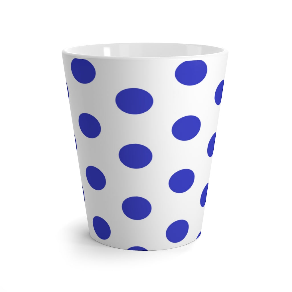 Blue Polka Dot Mug