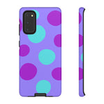 Load image into Gallery viewer, Purple Polkadot Phone Case
