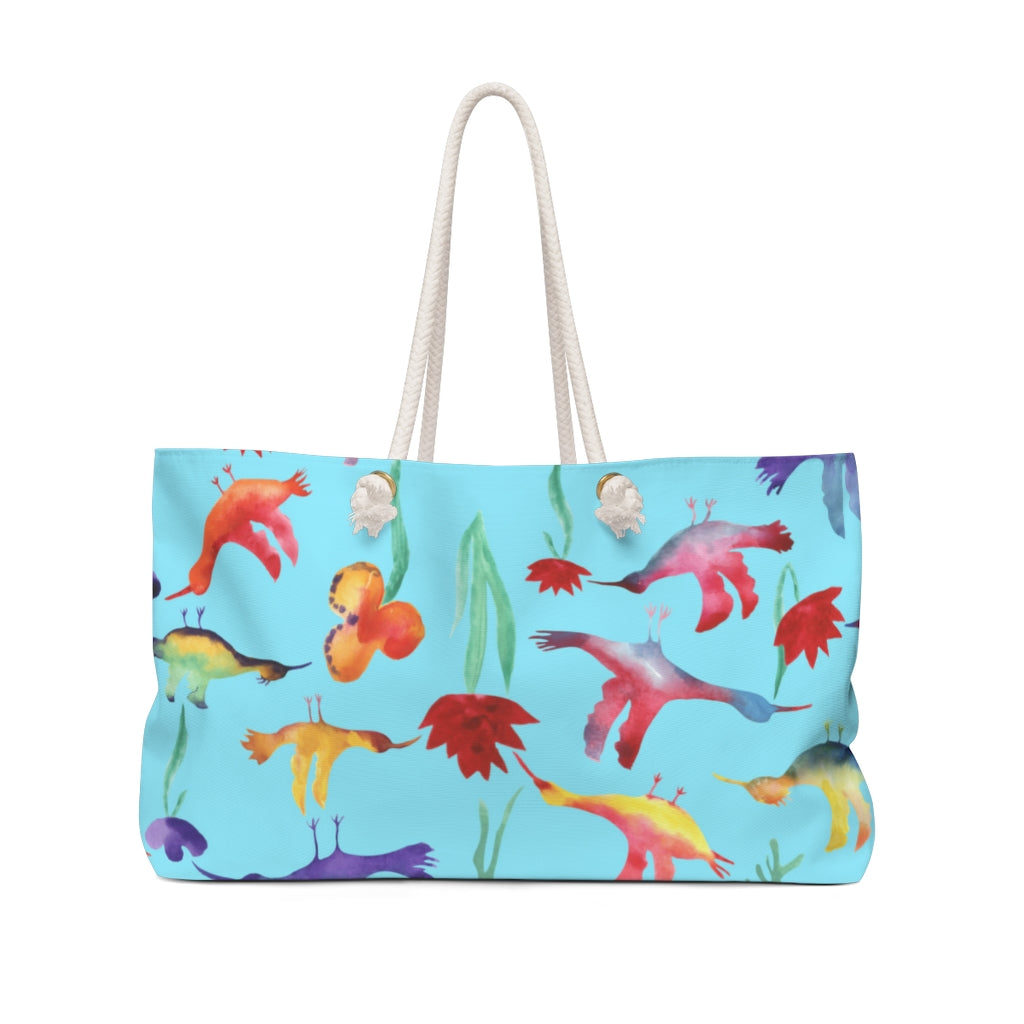 Watercolor Birds Tote Bag