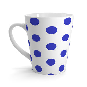 Blue Polka Dot Mug