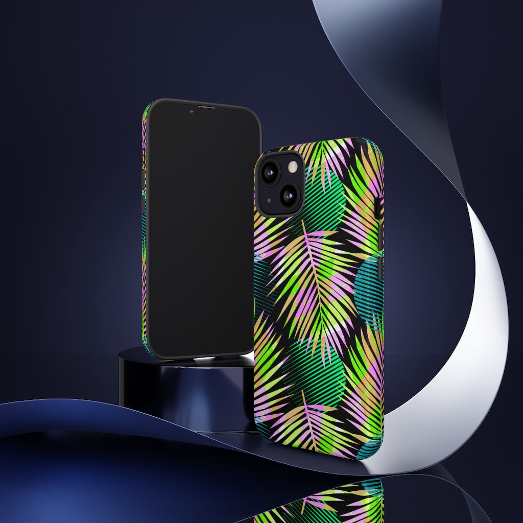 Neon Palms Phone Case