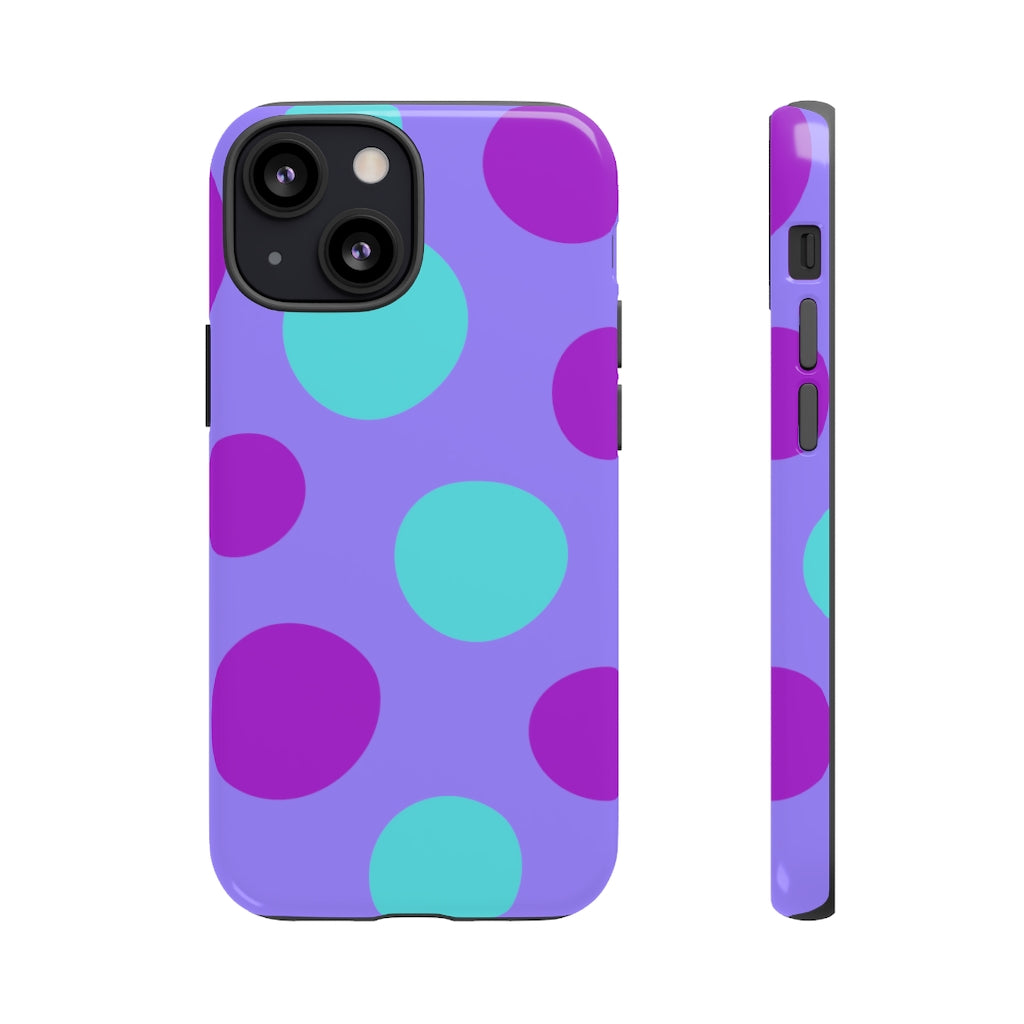 Purple Polkadot Phone Case