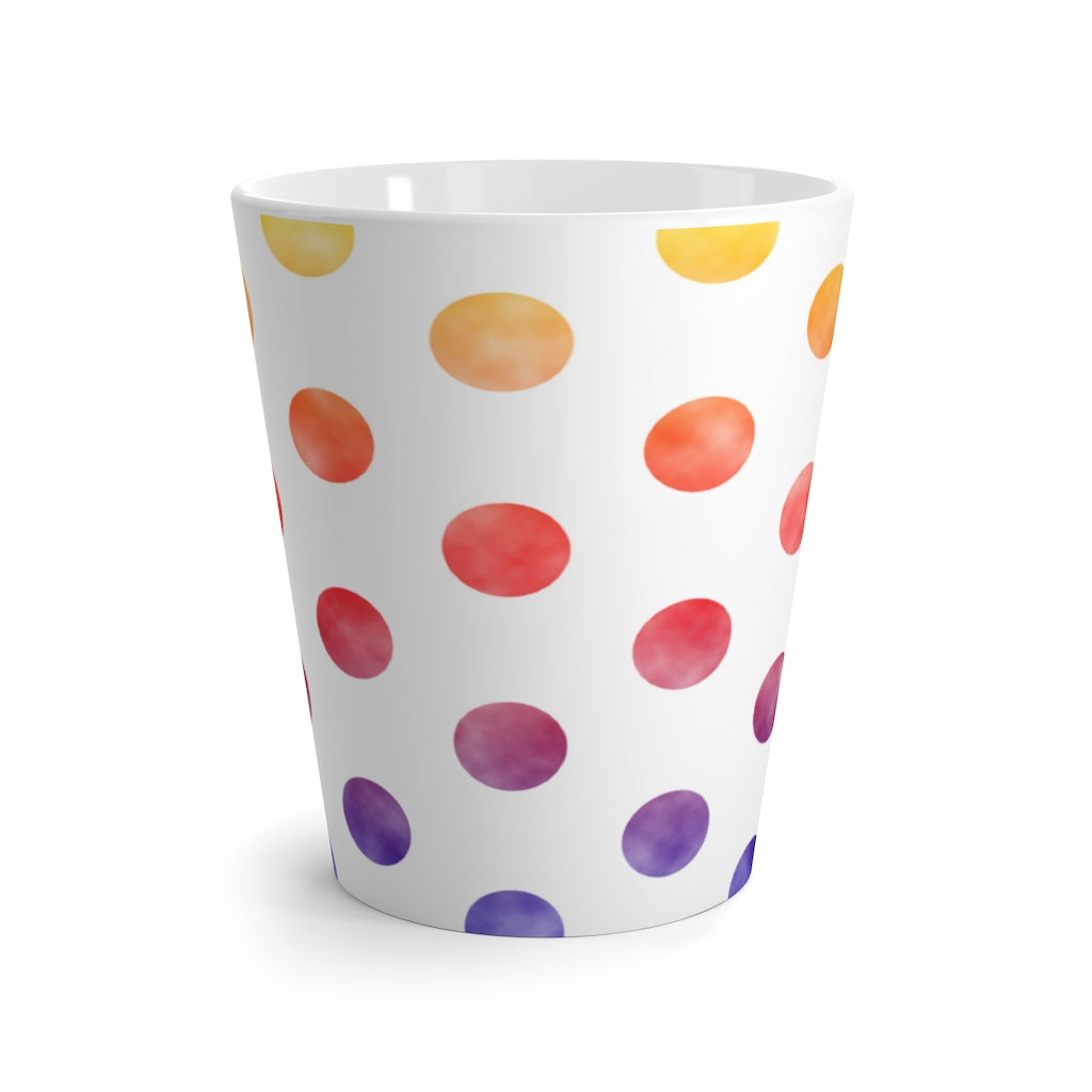 Rainbow Polka Dot Mug