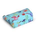 Load image into Gallery viewer, Watercolor Birds Accessory Pouch
