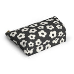 Load image into Gallery viewer, Black Ditsy Floral Accessory Pouch
