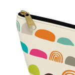 Load image into Gallery viewer, Abstract Rainbow Accessory Pouch
