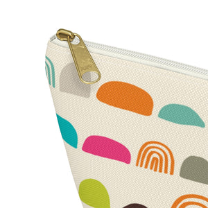 Abstract Rainbow Accessory Pouch