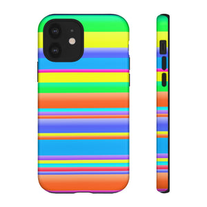 Neon Stripe Phone Case