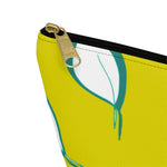 Load image into Gallery viewer, Chartreuse Leaves Accessory Pouch
