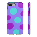 Load image into Gallery viewer, Purple Polkadot Phone Case
