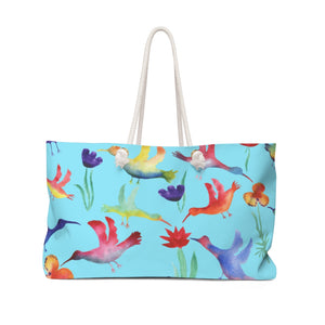 Watercolor Birds Tote Bag