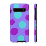 Load image into Gallery viewer, Purple Polkadot Phone Case
